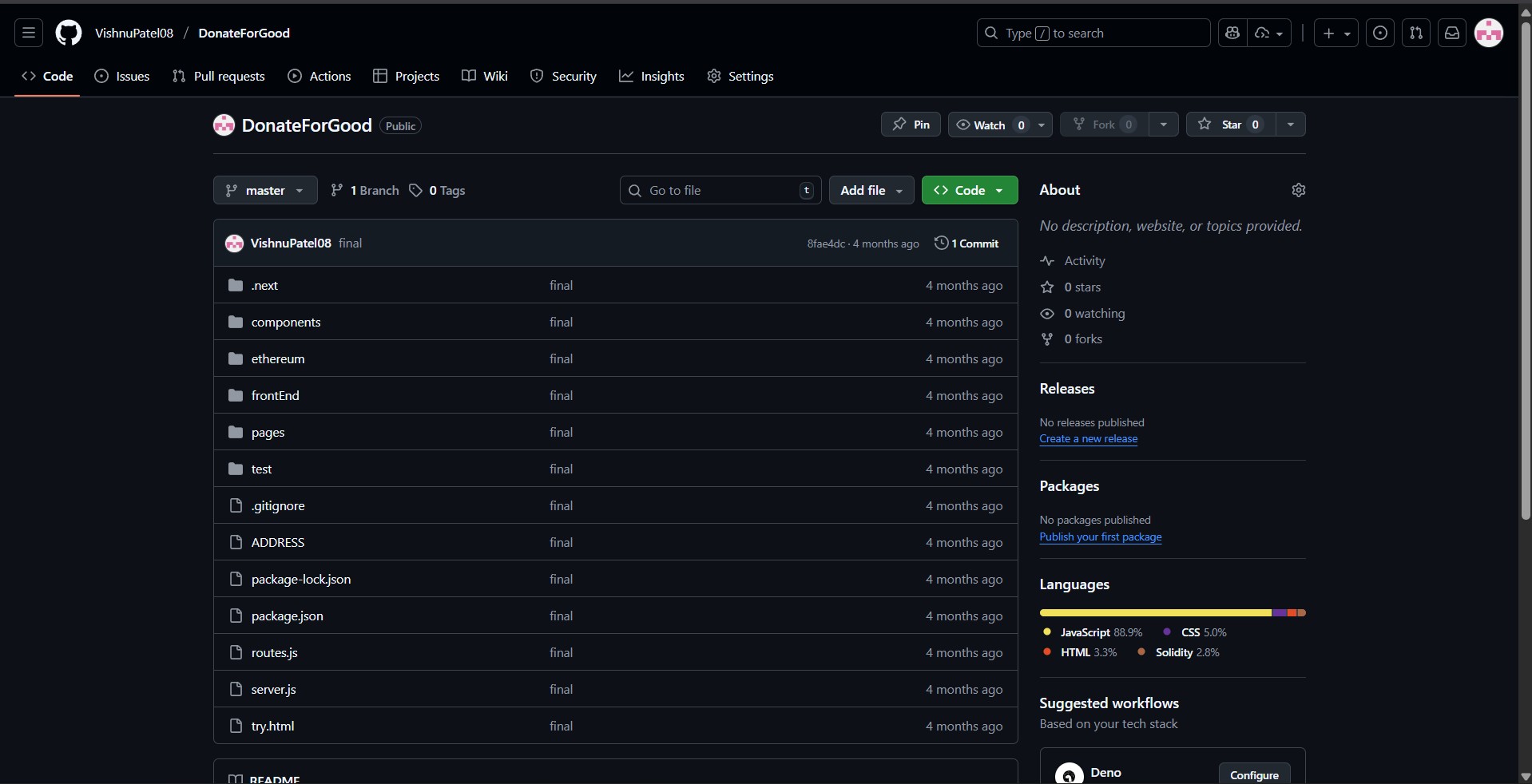Charity Donation Platform
